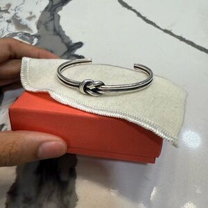 RETIRED James Avery Love knot bracelet